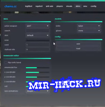 Hack Onetap v2 fixed ( chams.cc )
